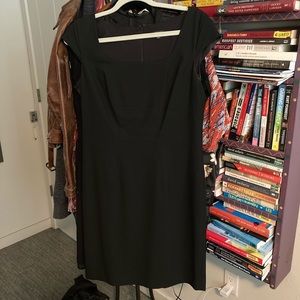 Professional black dress